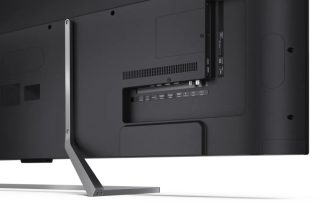 Телевизор Sharp 65GP7265E, 65" QLED Google TV, 4K Ultra HD 3840x2160 Frameless