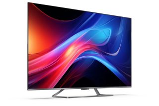 Телевизор Sharp 65GP7265E, 65" QLED Google TV, 4K Ultra HD 3840x2160 Frameless