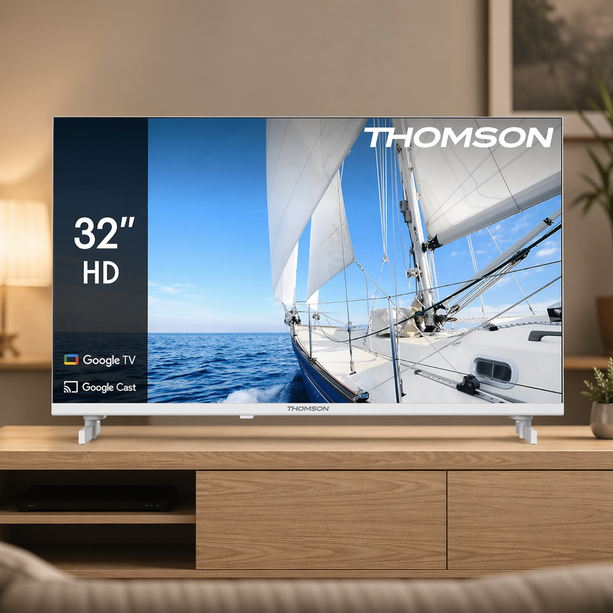 Телевизор Thomson 32" HD Google TV, 1366 x 768