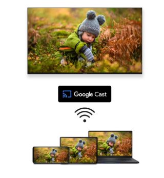 Телевизор Thomson Smart UHD TV 55" Google TV, 3840 x 2160