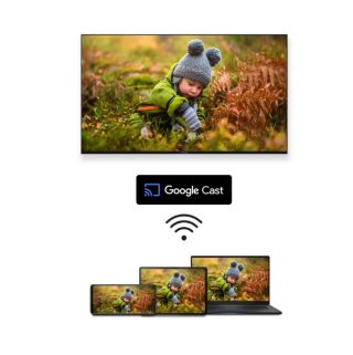 Телевизор Thomson Smart QLED Pro TV 65" Google TV, 3840 x 2160