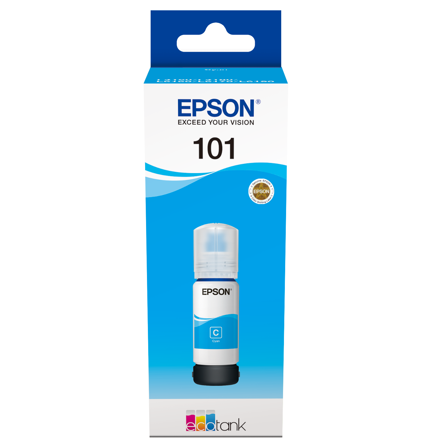 Консуматив Epson 101 EcoTank Cyan ink bottle