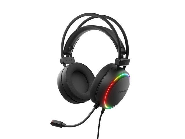 Слушалки Genesis Headset Neon 613 G2 With Microphone RGB Illumination Black