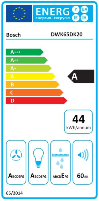 Аспиратор Bosch DWK65DK20 SER2