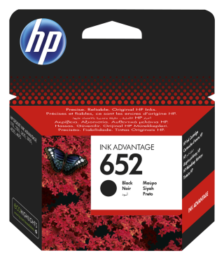 Консуматив HP 652 Black Ink Cartridge