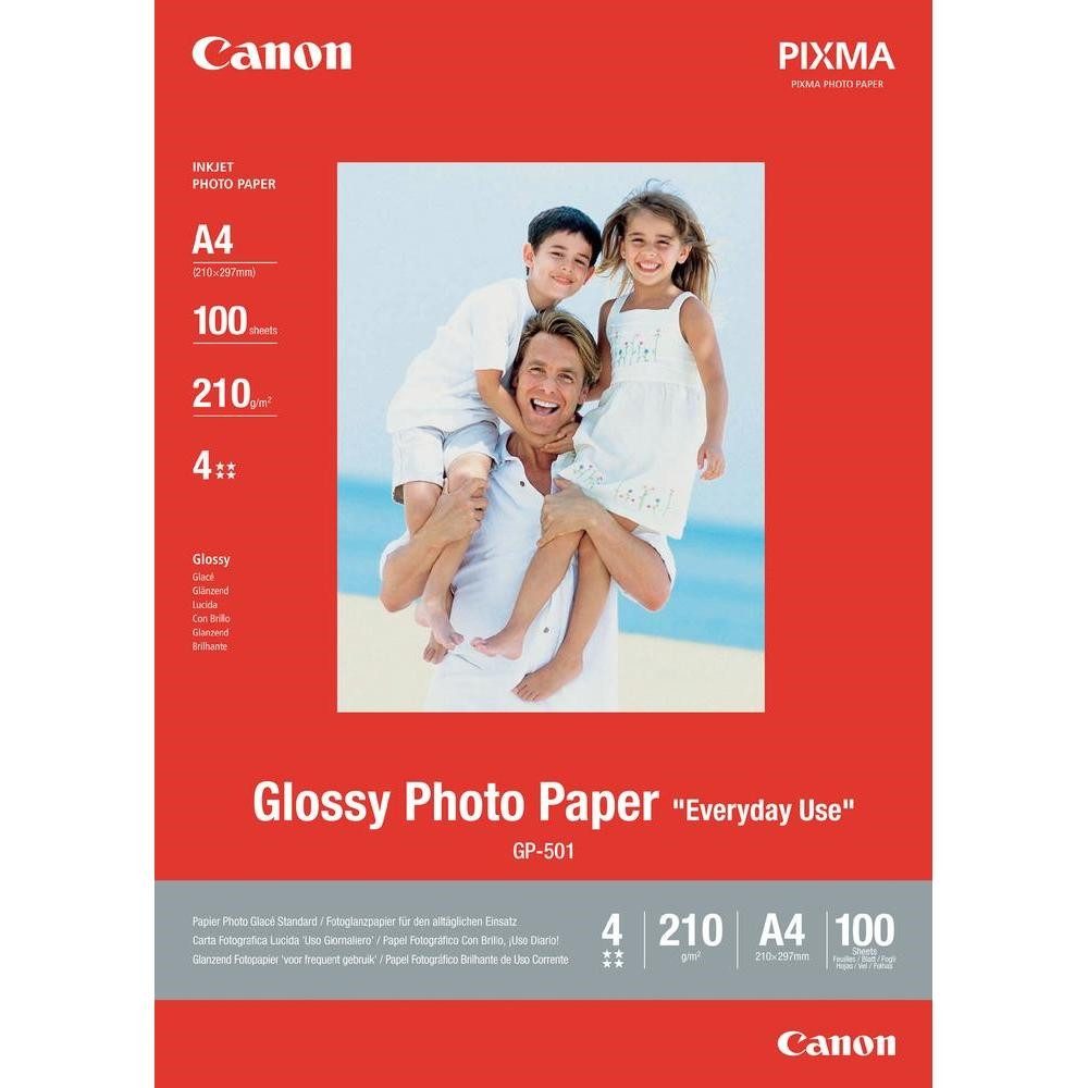 Хартия Canon GP-501 A4, Glossy, 100 Sheets