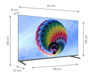 Телевизор Thomson 50" 50QG4S14, QLED Google TV, 4K UHD