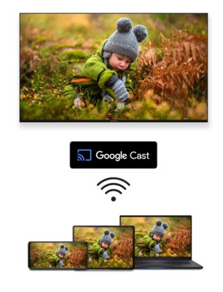Телевизор Thomson 50" 50QG4S14, QLED Google TV, 4K UHD