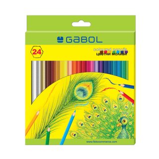 Цветни моливи Gabol, 24 цвята