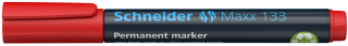 Перманентен маркер Schneider Maxx 133, скосен връх, 4 мм, червен