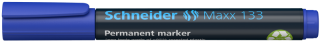 Перманентен маркер Schneider Maxx 133, скосен връх, 4 мм, син