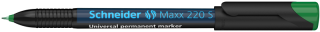 Перманентен маркер Schneider Maxx 220 S, 0.4 мм, зелен