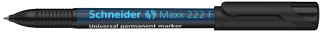 Перманентен маркер Schneider Maxx 222 F, 0.7 мм, черен