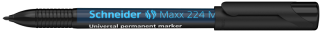 Перманентен маркер Schneider Maxx 224 M, 1.0 мм, черен