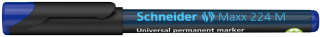 Перманентен маркер Schneider Maxx 224 M, 1.0 мм, син