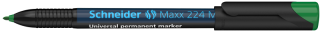 Перманентен маркер Schneider Maxx 224 M, 1.0 мм, зелен
