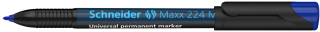 Перманентен маркер Schneider Maxx 224 M, 1.0 мм, син
