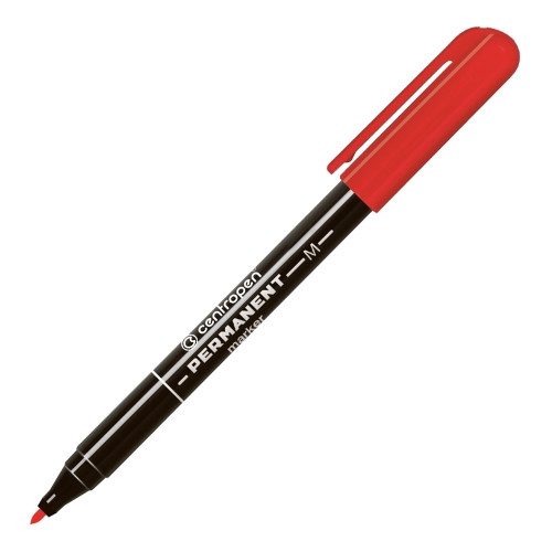 Перманентен маркер Centropen 2846, червен
