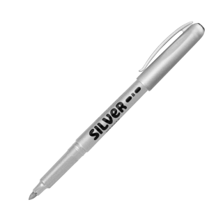 Перманентен маркер Centropen 2690, сребро