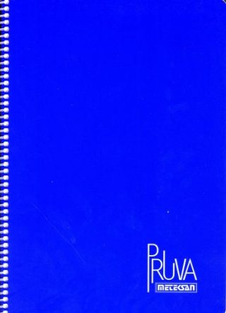 Тетрадка А4 Спирала Метексан 120л.PRUVA