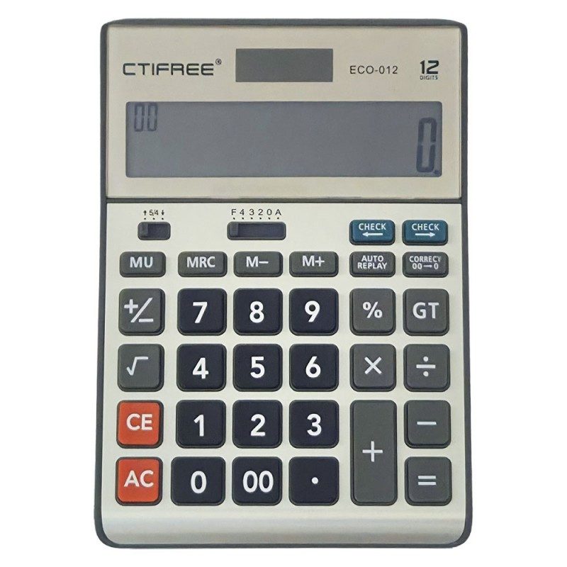 Калкулатор Citifree Eco-012 Check/Correct 12 разряден