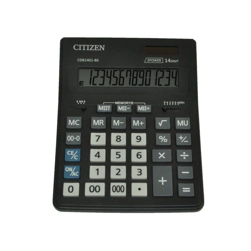Калкулатор Citizen CDB 1401-BK