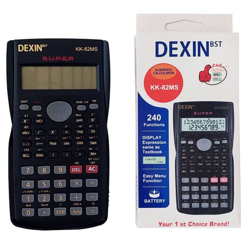 Калкулатор Dexin 82MS-B