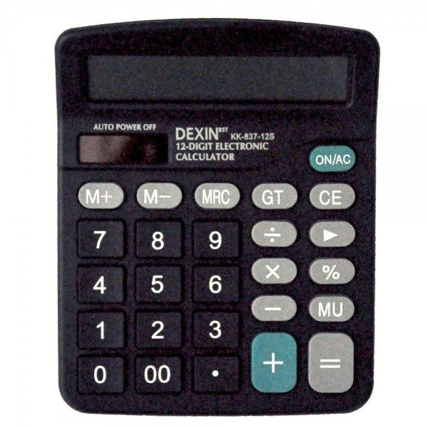 Калкулатор Dexin DS 837-12S Solar