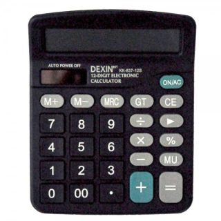 Калкулатор Dexin DS 837-12S Solar
