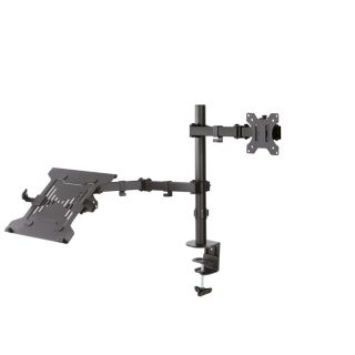 Стойка Neomounts Flat Screen & Notebook Desk Mount clamp/grommet
