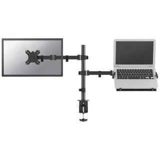 Стойка Neomounts Flat Screen & Notebook Desk Mount clamp/grommet
