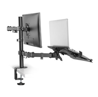 Стойка Neomounts Flat Screen & Notebook Desk Mount clamp/grommet