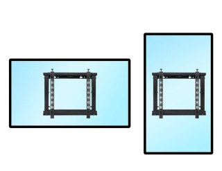 Стойка Neomounts Wall Mounted video wall mount pop-out/lportrait & landscape pre-assembled