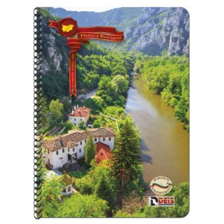 Тетрадка МФ 200л. спирала твърди корици ПК