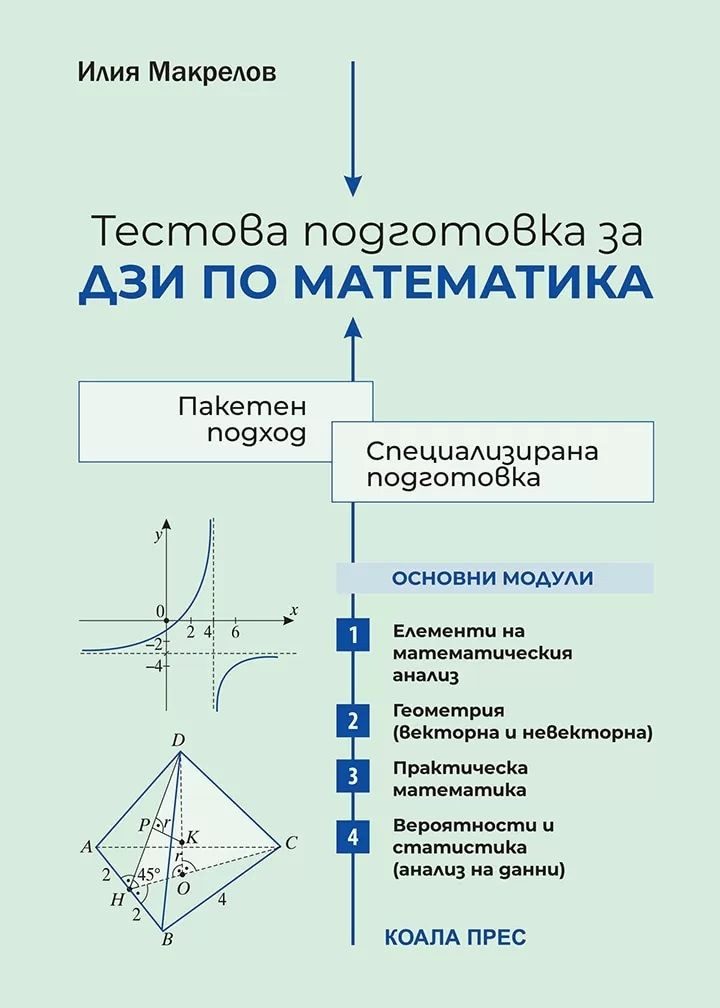 Тестова подготовка за ДЗИ по математика - КОАЛА ПРЕС