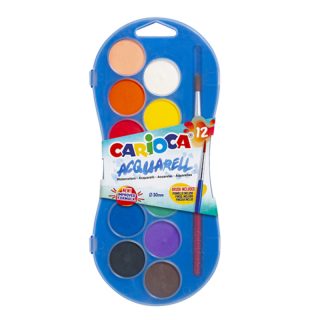 Боя водна 12цв. кутия CARIOCA