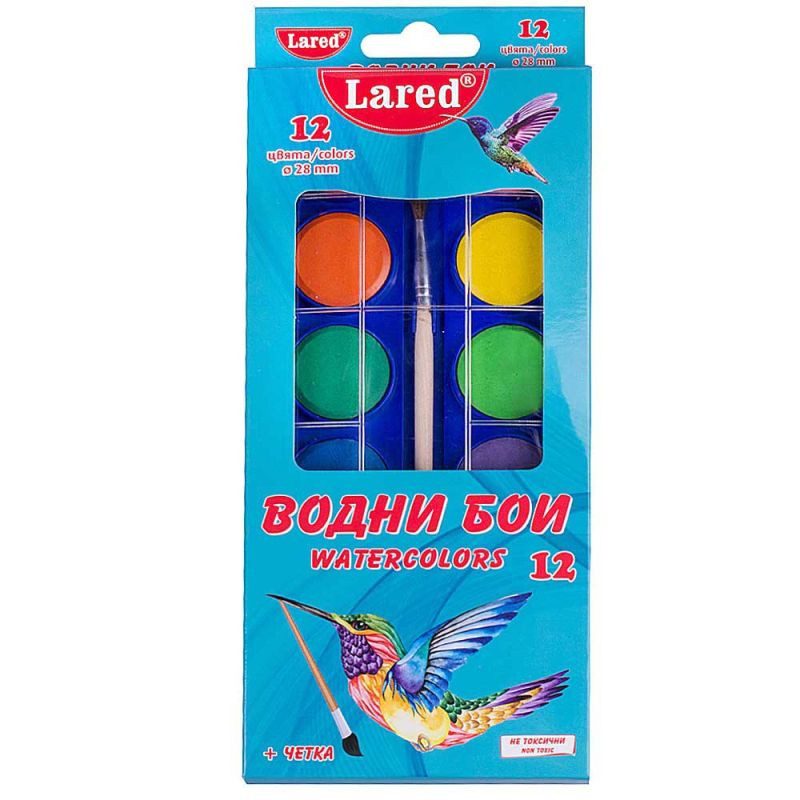 Бои Водни LARED 12цв. Ф28