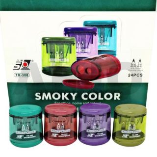 Острилка двойна с контейнер SMOKY
