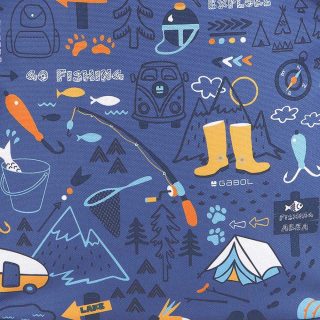 Ученическа раница Fish с едно отделение