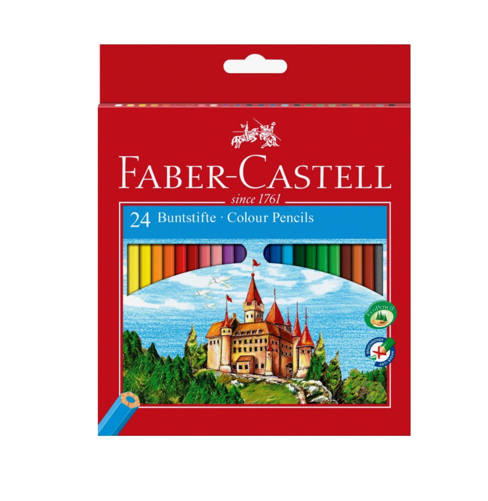Цветни моливи Faber-Castell 24 цвята