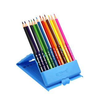 Цветни моливи 12 цвята Yalong в PVC кутия,  YL10019
