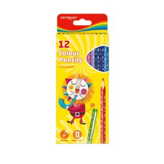 Цветни моливи Keyroad DUO 12 цвята, KR971273
