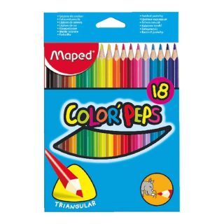 Цветни моливи Maped 18 цвята