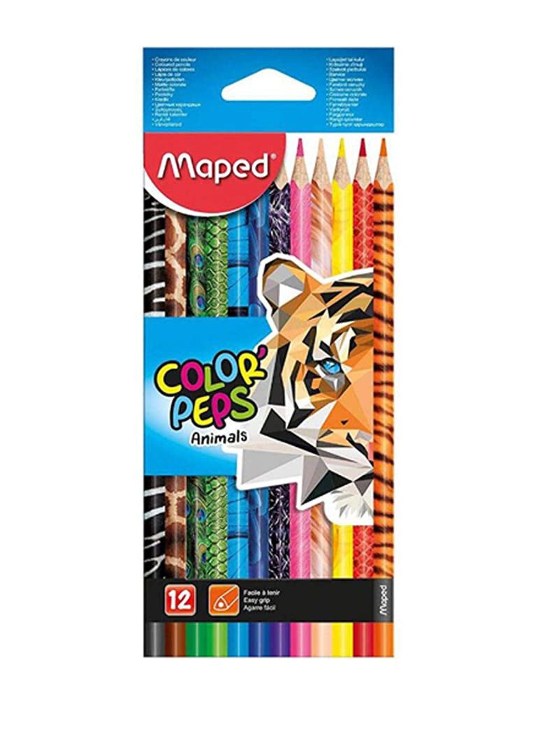 Цветни моливи Maped Animals 12 цвята