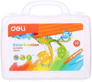 Пастели 36 цв. пластик Deli Color Emotion 20134