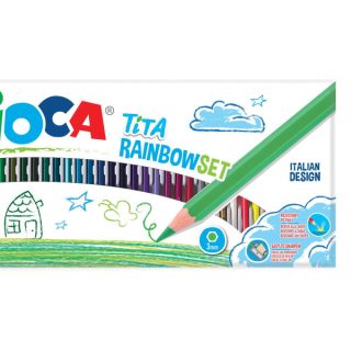 Цветни моливи Carioca Tita 50 цвята