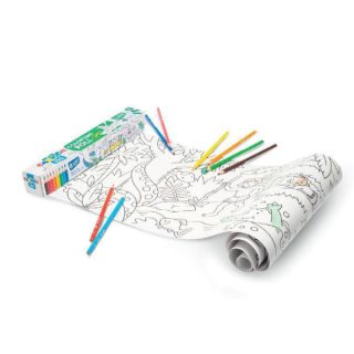 Цветни моливи Carioca 8 цвята, комплект Coloring Roll - Jungle