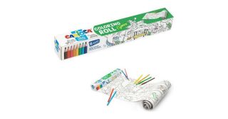 Цветни моливи Carioca 8 цвята, комплект Coloring Roll - Jungle