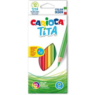 Цветни моливи Carioca Tita 12 цвята