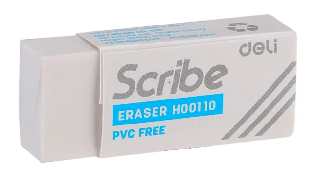 Гума Deli Scribe H00110 бяла